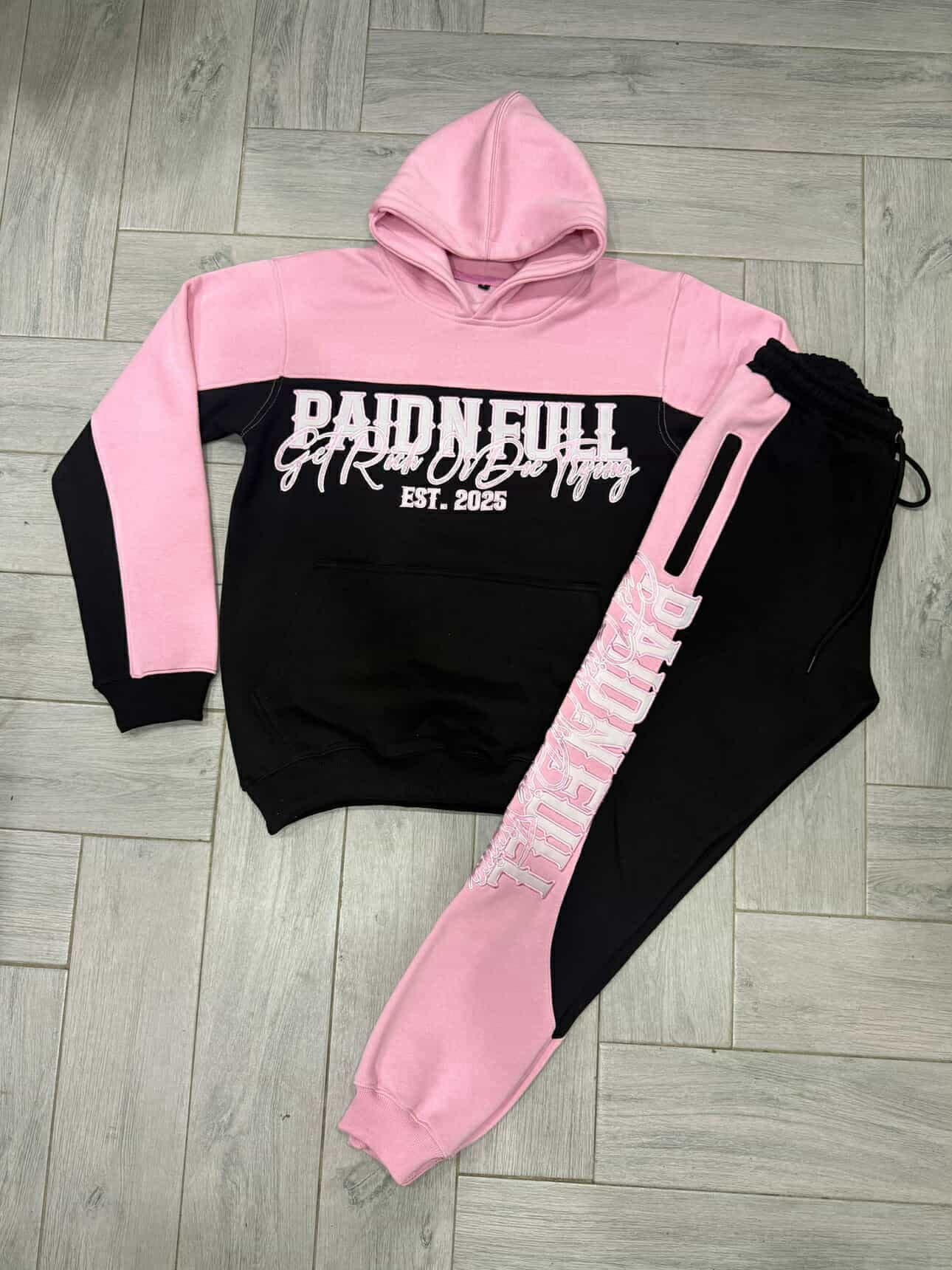 Black & Pink Paid N Full Set